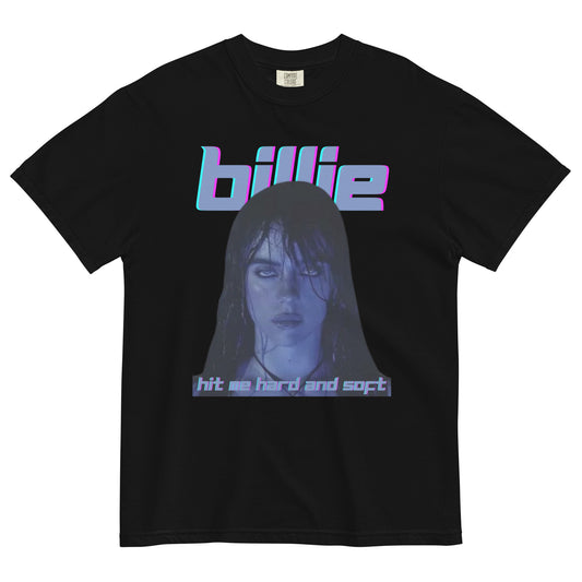 Billie Hit Me Hard and Soft Heavyweight T-Shirt