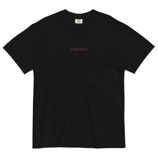 Camaro Embroidered Heavyweight T-Shirt