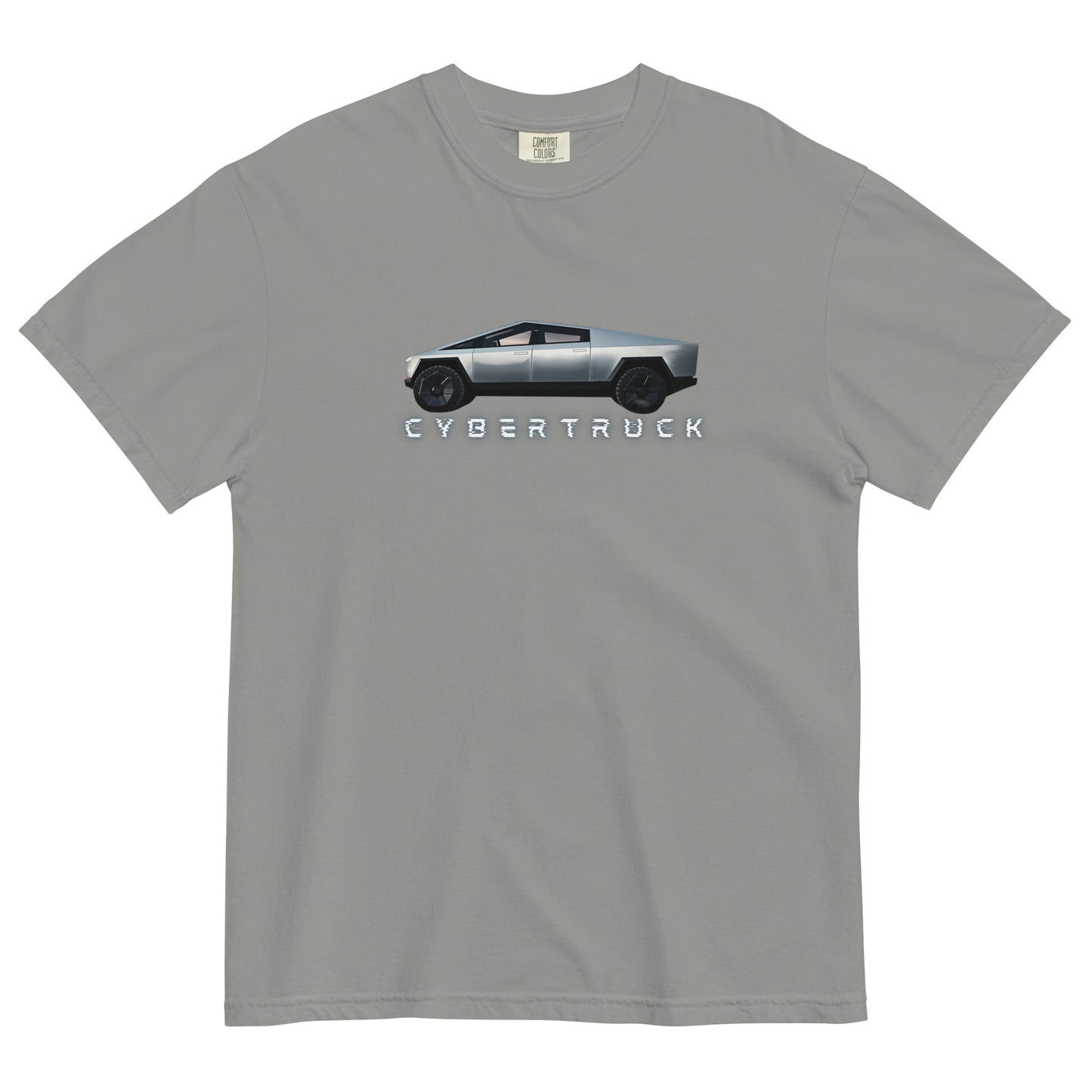 Tesla Cyberturck Graphic Heavyweight T-shirt