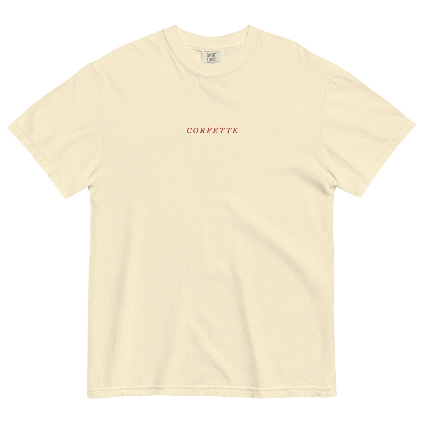 Corvette Embroidered Heavyweight T-Shirt