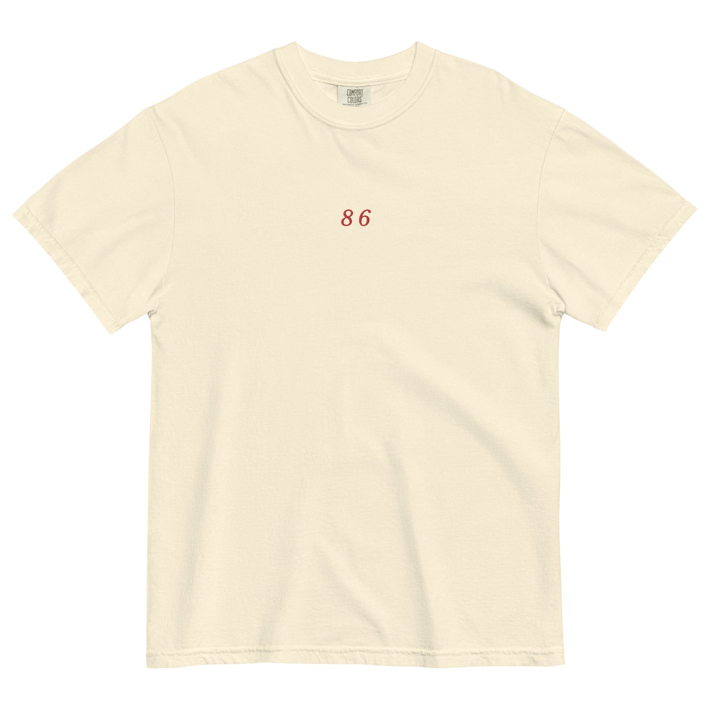 86 Embroidered Heavyweight T-shirt